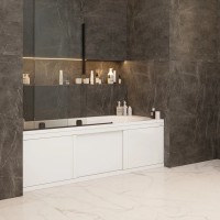 Экран под ванну 167х52 см белый глянец Onika Одио Нова 517018