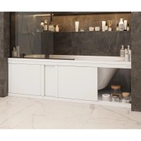 Экран под ванну 167х52 см белый глянец Onika Одио Нова 517018