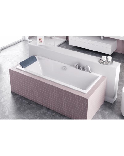 Подголовник для ванны серый Excellent Long WAZA.LONG-SZARY