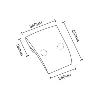 Подголовник для ванны Royal Bath Triumph X21-W