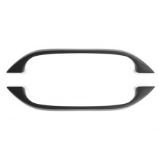 Ручки для чугунных ванн Черные матовые скобообразные Delice серия Elite (комплект 2 шт)