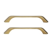 Ручки для чугунных ванн Бронза Антик скобообразные Delice серия Elite (комплект 2 шт)