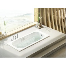 Стальная ванна Roca Princess 170x75 2202E0000 с антискользящим покрытием