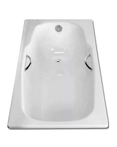 Стальная ванна 180х80 см с отверстиями для ручек BLB Atlantica HG B80J handles