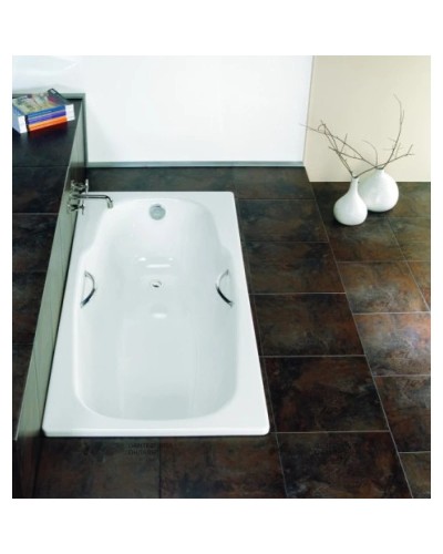 Стальная ванна 180х80 см с отверстиями для ручек BLB Atlantica HG B80J handles