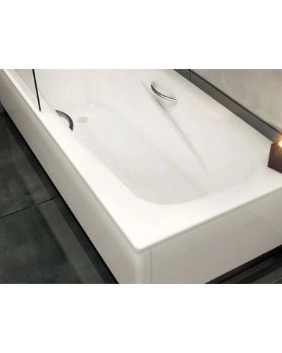 Стальная ванна 150х70 см отверстиями для ручек BLB Universal HG B50H handles