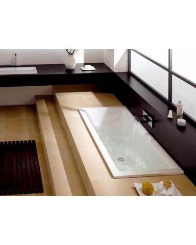 Стальная ванна 200х100 см Bette Free 6832-000 PLUS с покрытием Glase-Plus