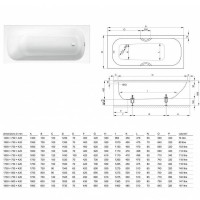 Стальная ванна Bette Form 160х70 2942-000 AD AR PLUS с антискользящим покрытием