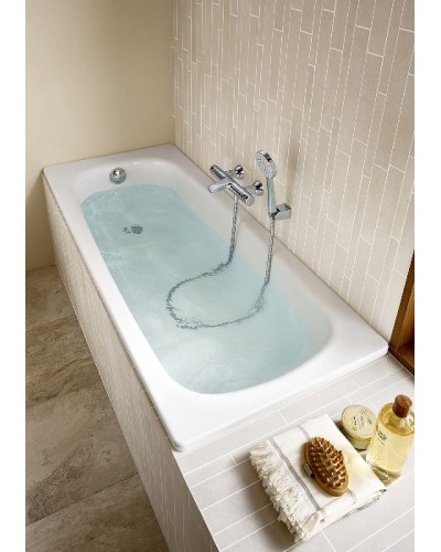 Стальная ванна Roca Contesa 150x70 23606000O без антискользящего покрытия