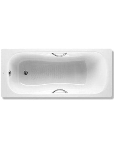 Стальная ванна Roca Princess-N 160x75 2203E0000 с антискользящим покрытием