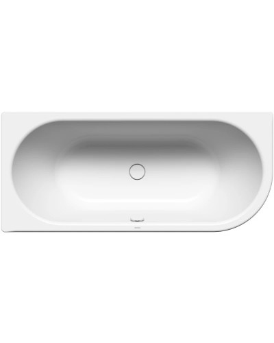 Стальная ванна 170х75 см R Kaldewei Centro Duo 1 130 с покрытием Anti-Slip и Easy-Clean