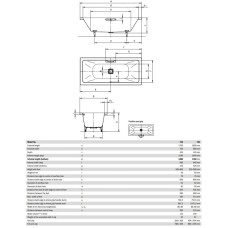 Стальная ванна 170х75 см Kaldewei Conoduo 732 с покрытием Anti-Slip и Easy-Clean