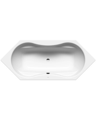 Стальная ванна 214х90 см Kaldewei Mega Duo 6 182 с покрытием Anti-Slip и Easy-Clean