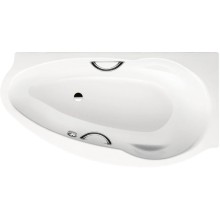 Стальная ванна 170х90 см L Kaldewei Studio Star 829-1 с покрытием Easy-Clean