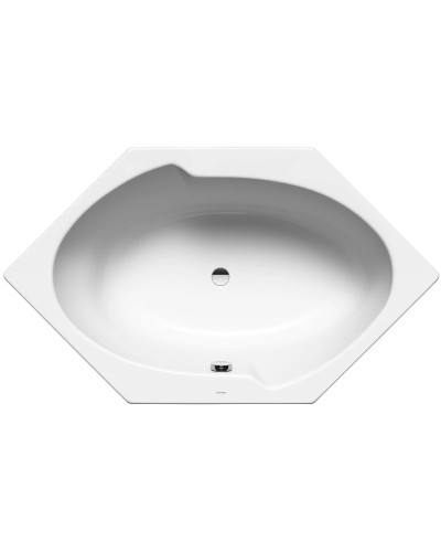 Стальная ванна 170х100 см Kaldewei Twin Pool 660 с покрытием Anti-Slip и Easy-Clean