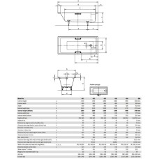 Стальная ванна 190х90 см Kaldewei Puro Star 698 Standard
