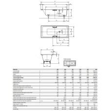 Стальная ванна 190х90 см Kaldewei Puro Star 699 Standard