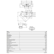 Стальная ванна 180х80 см Kaldewei Vaio Duo 8 953 Standard