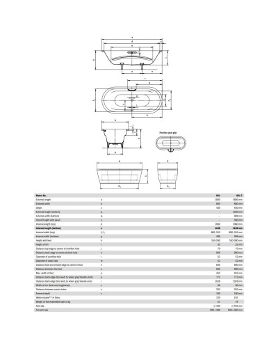 Стальная ванна 180х80 см Kaldewei Vaio Duo Oval 951 с покрытием Anti-Slip и Easy-Clean