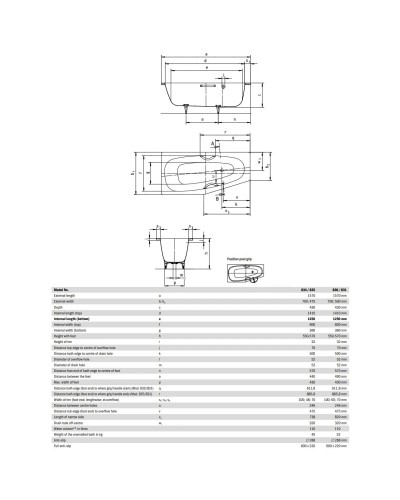 Стальная ванна 157х75 см R Kaldewei Mini Star 831 с покрытием Easy-Clean