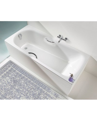Стальная ванна Kaldewei Saniform Plus Star 337 180х80 133700010001 без покрытия с отверстиями под ручки