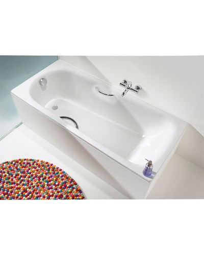 Стальная ванна Kaldewei Saniform Plus Star 337 180х80 133700010001 без покрытия с отверстиями под ручки