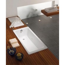 Стальная ванна Kaldewei Puro 653 180x80 256300013001 с покрытием Easy-clean