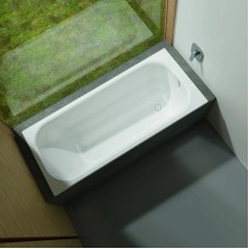 Стальная ванна 170х75 см Bette Form 2947-000 AD, PLUS, AR с покрытием Anti-Slip и BetteGlasur Plus