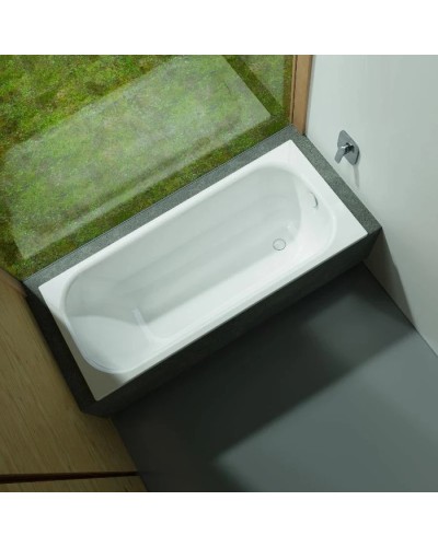 Стальная ванна 170х75 см Bette Form 2947-000 AD, PLUS, AR с покрытием Anti-Slip и BetteGlasur Plus