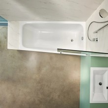 Стальная ванна 170х90 см R Bette Space M 1141-000