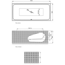 Стальная ванна 181х81 см Bette Loft Ornament 3172-000 CFXX6A