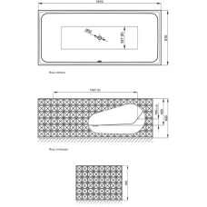 Стальная ванна 181х81 см Bette Loft Ornament 3172-056 CFXX6A