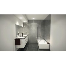 Стальная ванна BLB Universal Anatomica HG B75L 170x75 без гидромассажа с шумоизоляцией