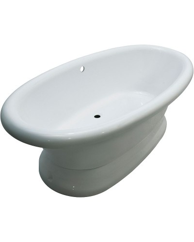 Ванна из литьевого мрамора Marmo Bagno Аззуро 180x90 MB-A180-90 без гидромассажа