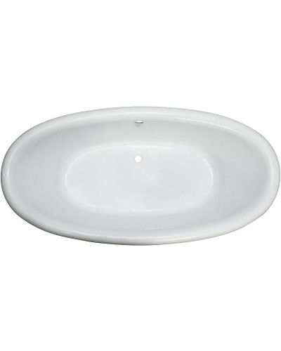 Ванна из литьевого мрамора Marmo Bagno Аззуро 180x90 MB-A180-90 без гидромассажа