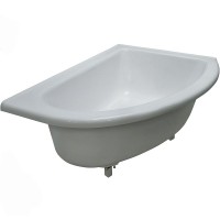 Ванна из литьевого мрамора Marmo Bagno Альба 170x110 L MB-BL170-110 без гидромассажа