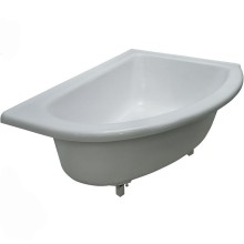 Ванна из литьевого мрамора Marmo Bagno Альба 170x110 L MB-BL170-110 без гидромассажа