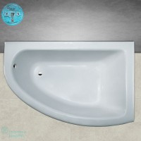 Ванна из литьевого мрамора Marmo Bagno Альба 170x110 R MB-BR170-110 без гидромассажа