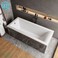 Ванна из литьевого мрамора Marmo Bagno Ницца 150x74 MB-N150-74 без гидромассажа