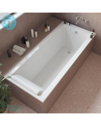 Ванна из литьевого мрамора Marmo Bagno Ницца 180x80 MB-NP180-80 без гидромассажа