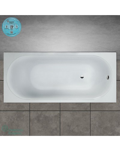 Ванна из литьевого мрамора Marmo Bagno Патриция 170x75 MB-PA170-75 без гидромассажа