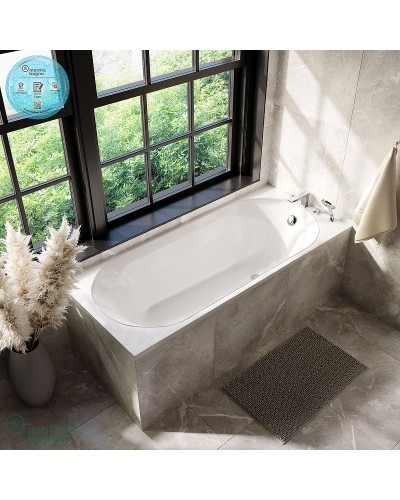 Ванна из литьевого мрамора Marmo Bagno Патриция 170x80 MB-PA170-80 без гидромассажа