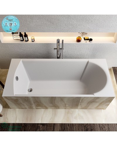 Ванна из литьевого мрамора Marmo Bagno Глория 170x80 MB-GL170-80 без гидромассажа