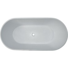 Ванна из литьевого мрамора Marmo Bagno Палермо 168х80 MB-PL170-80 без гидромассажа