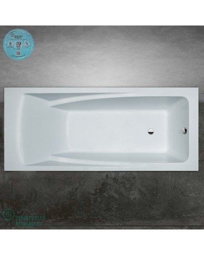 Ванна из литьевого мрамора Marmo Bagno София 170x75 MB-SF170-75 без гидромассажа