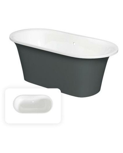 Ванна из искусственного камня Creto Aurora 170x80 8-1112 без гидромассажа