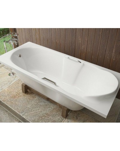 Ванна из искусственного камня Эстет Камелия 180х75 ФР-00001032 без гидромассажа