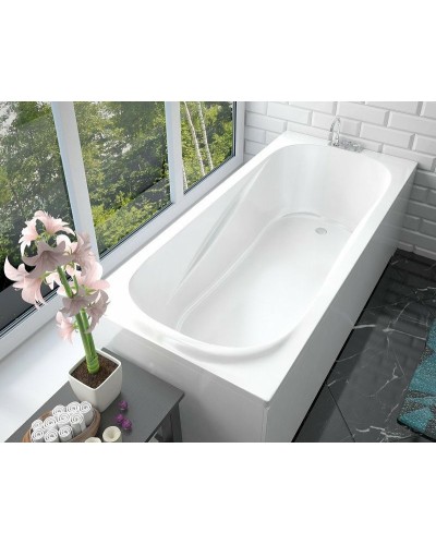 Ванна из искусственного камня Эстет Альфа 180х80 ФР-00001311 без гидромассажа