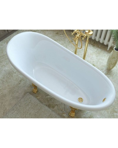 Ванна из искусственного камня Эстет Марсель 170х80 ФР-00001849 без гидромассажа