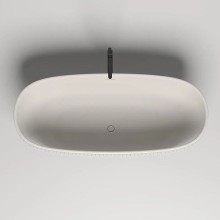 Ванна из литьевого мрамора 179x79 см Salini S-Stone Greca Meander, покраска по RAL полностью 103021MRF